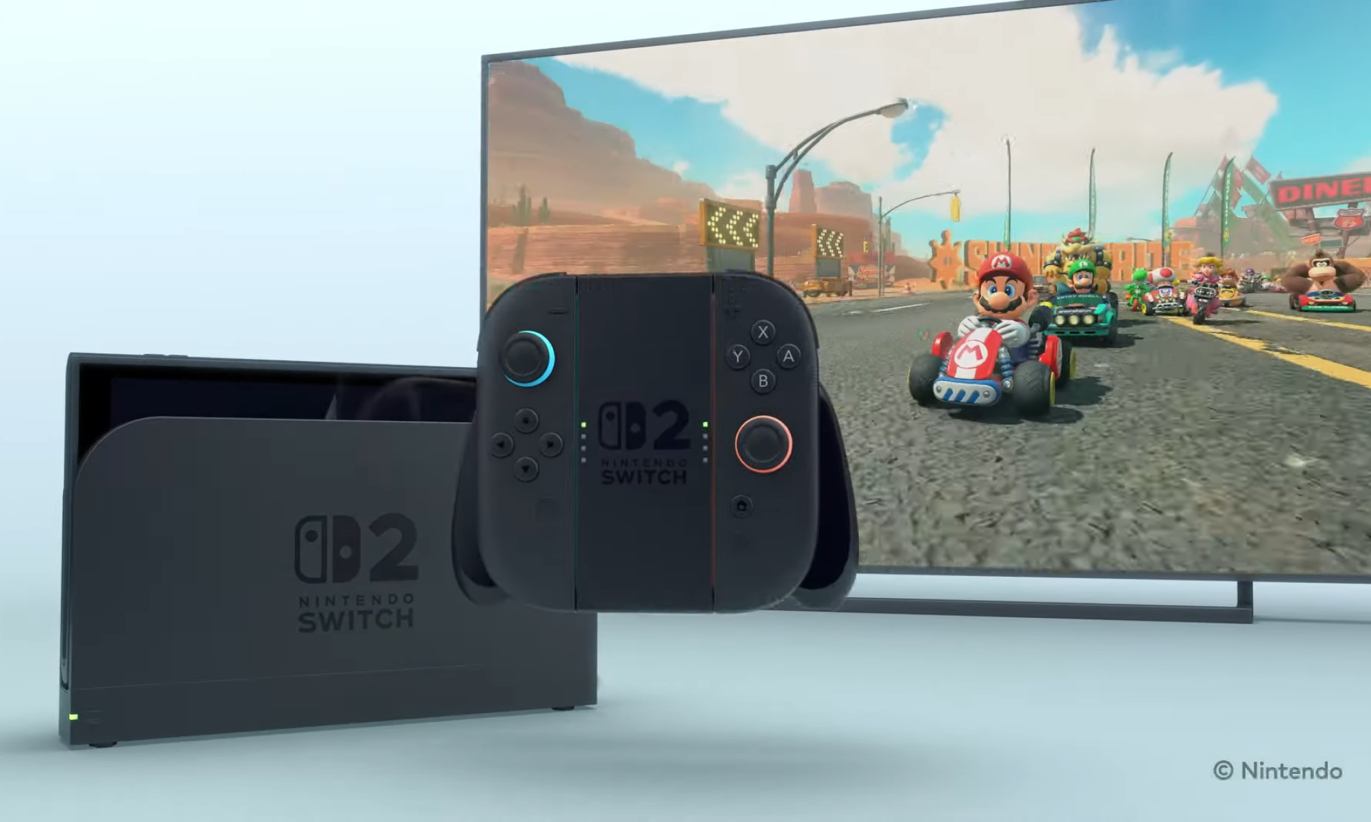 Switch 2 with Mario Kart