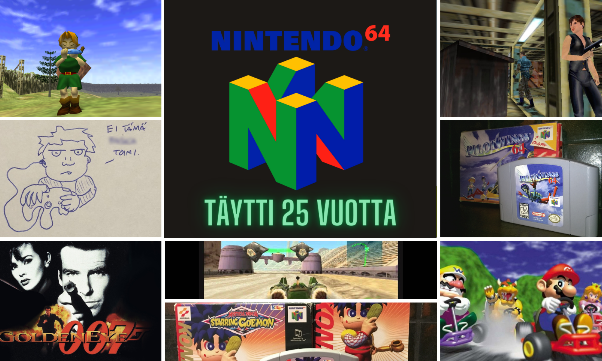 Nintendo 64 on 25 vuotta nostokuva Vol 2