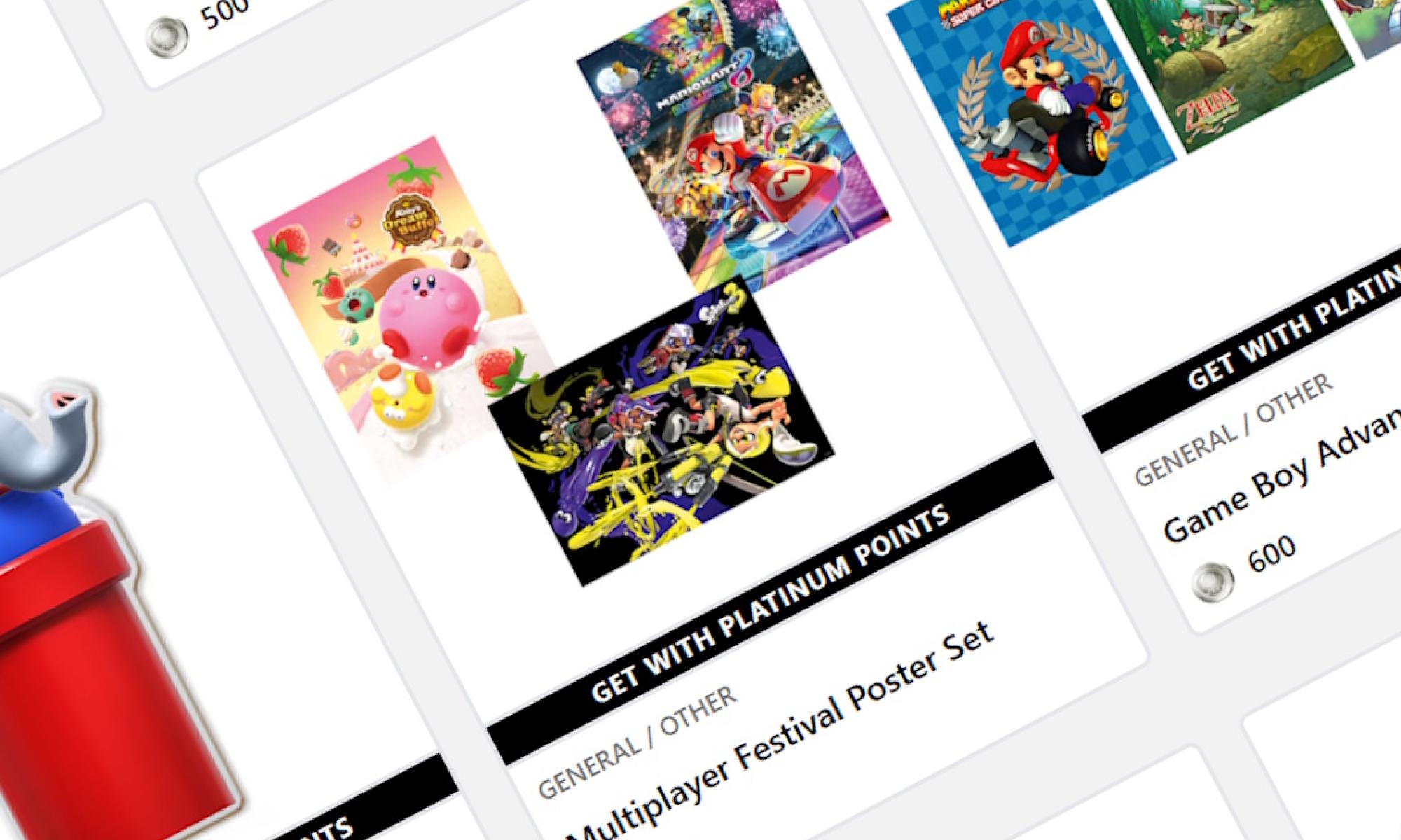 Nintendo Platinum Points My Nintendo Rewards
