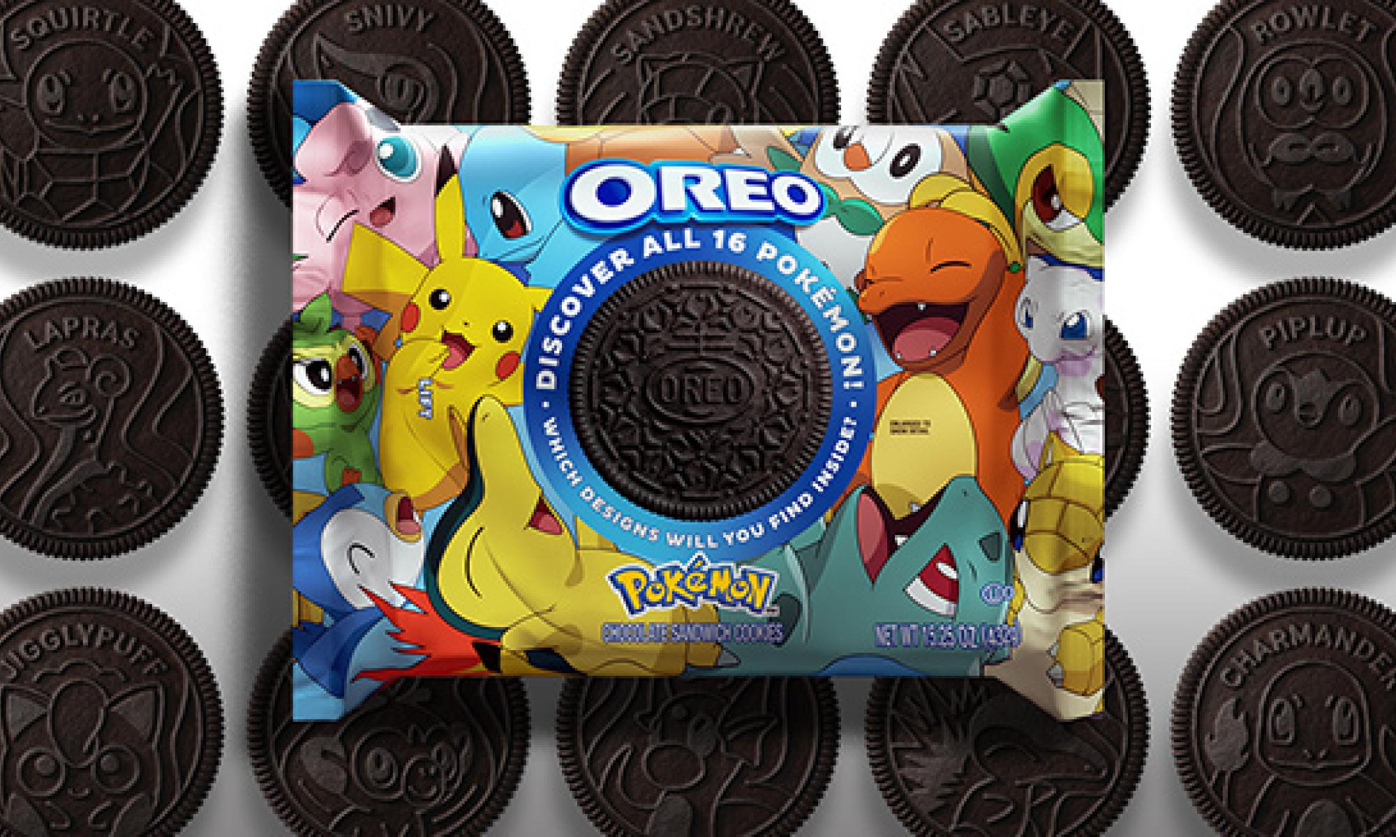 Oreo Pokémon keksejä