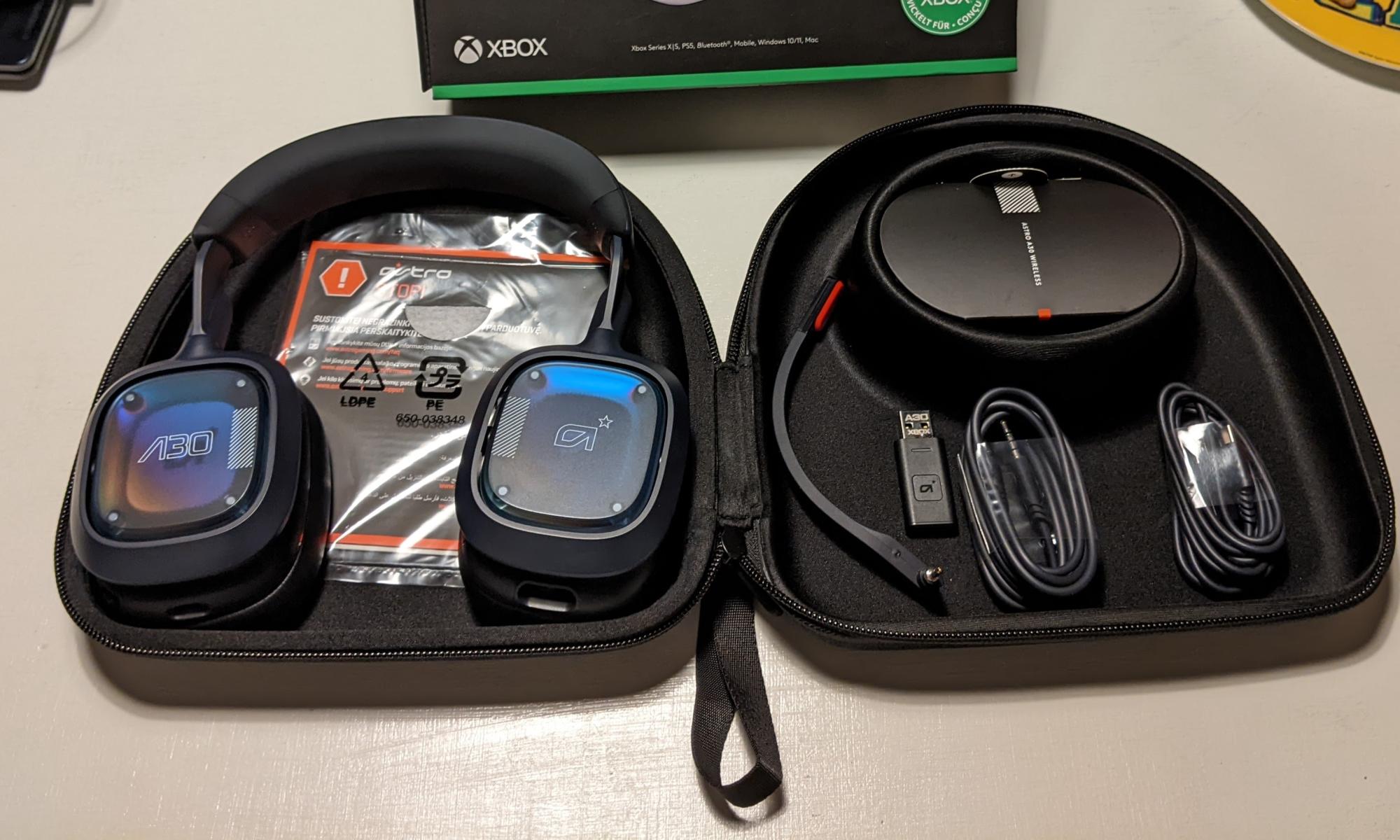 Logitech Astro A30: Kansi
