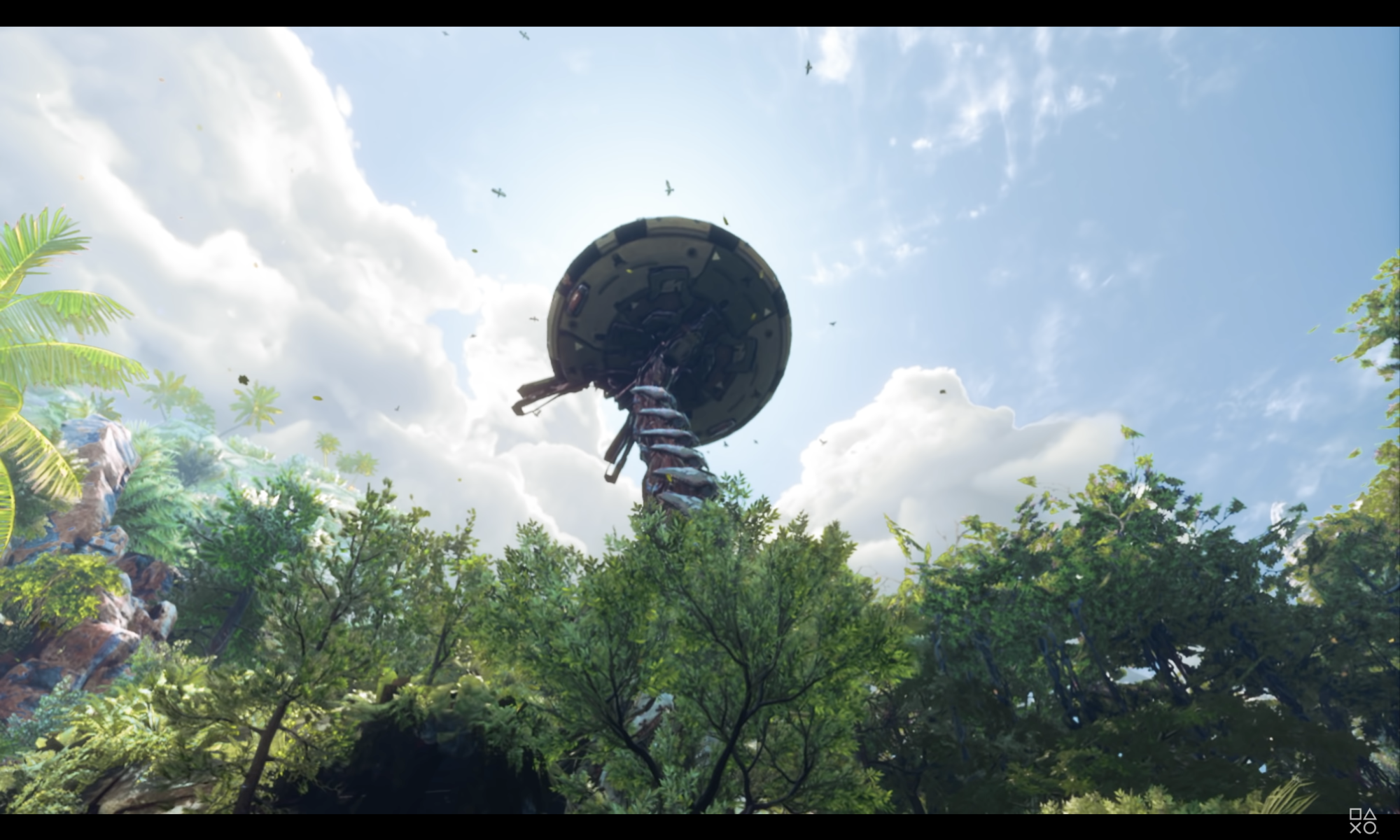 Horizon Call of the Mountain ja tallneck-robo