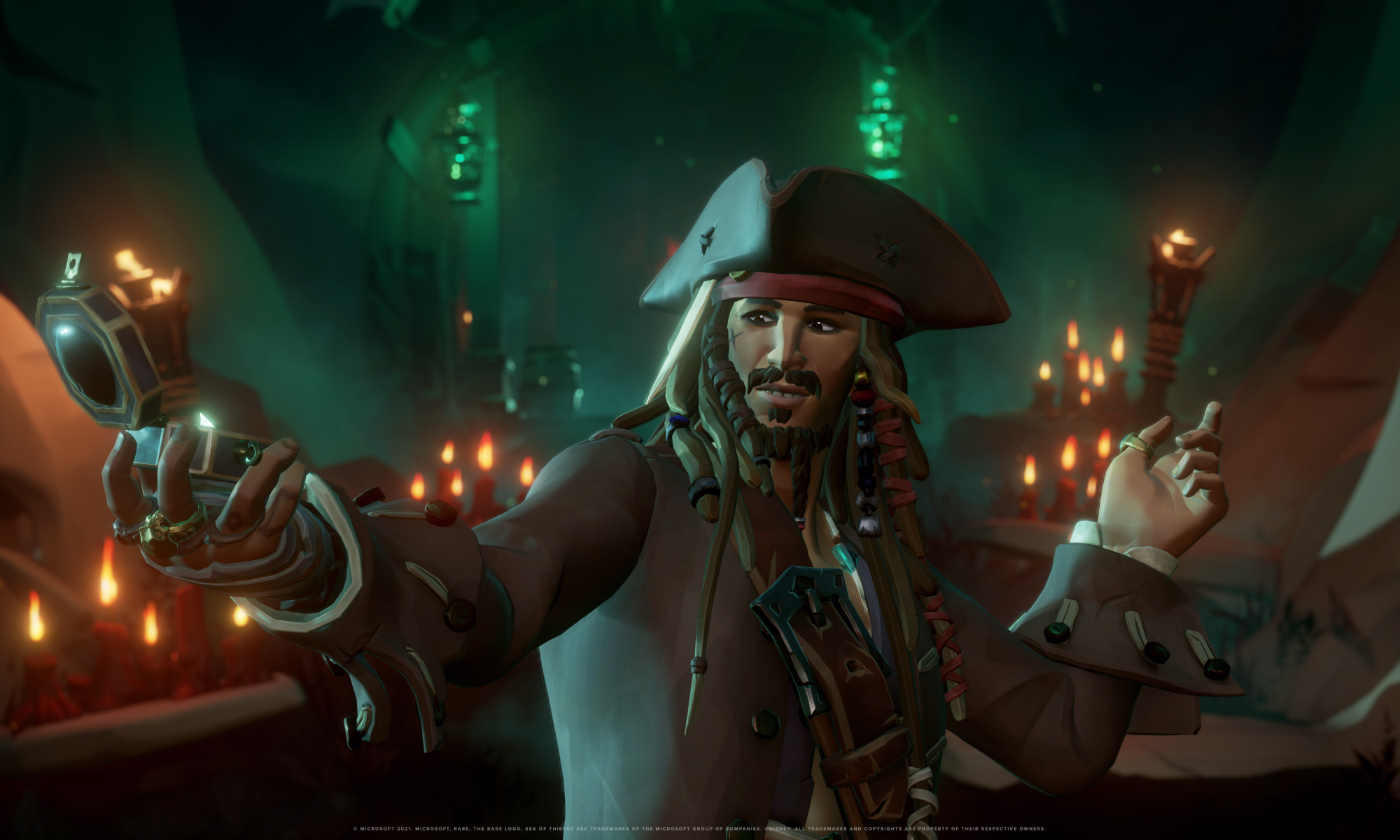 Sea of Thieves Pirates of the Caribbean Jack Sparrow