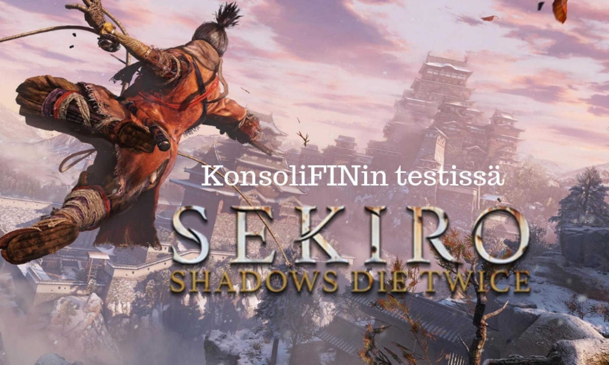 Sekiro Shadows Die Twice banneri nostokuva