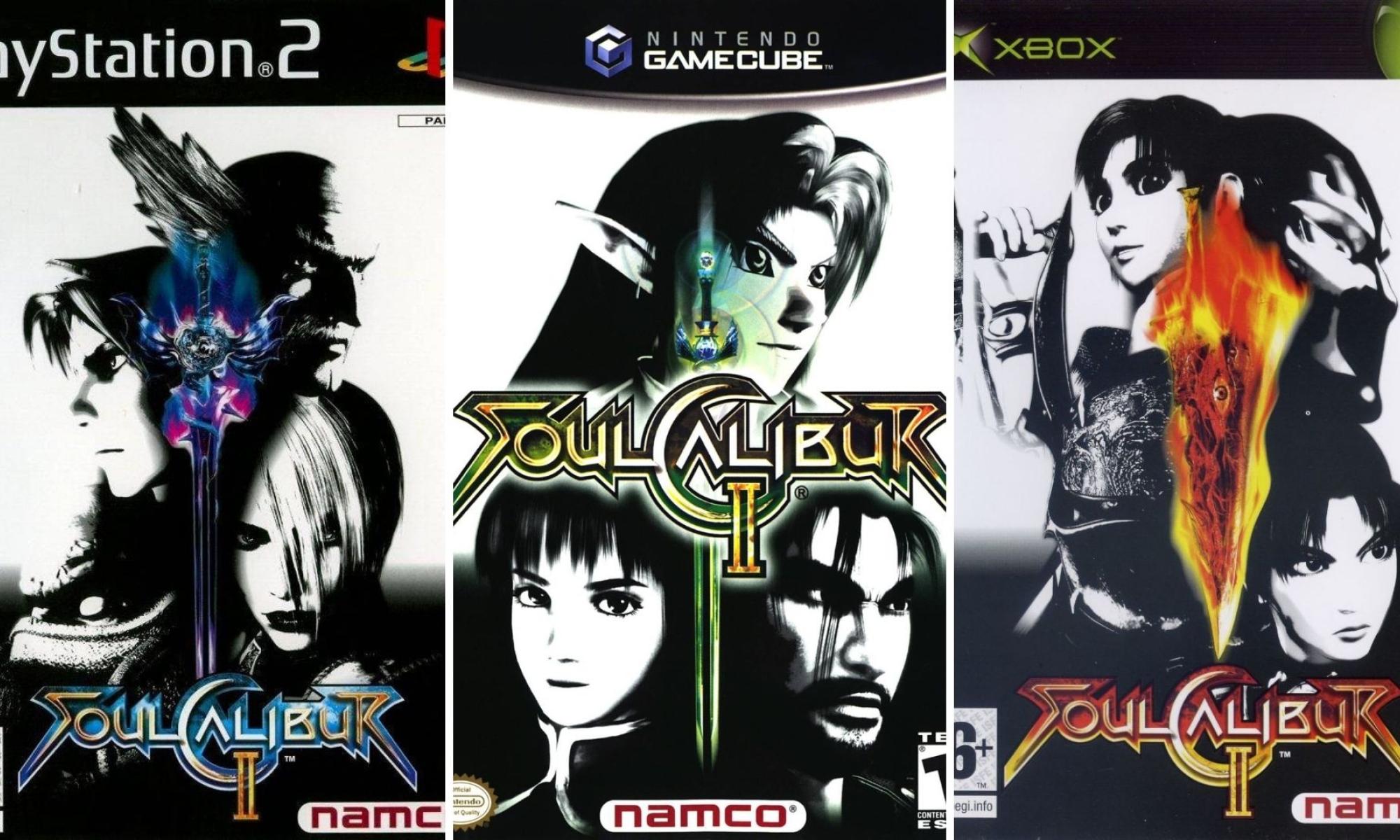 Soulcalibur II kolme versiota