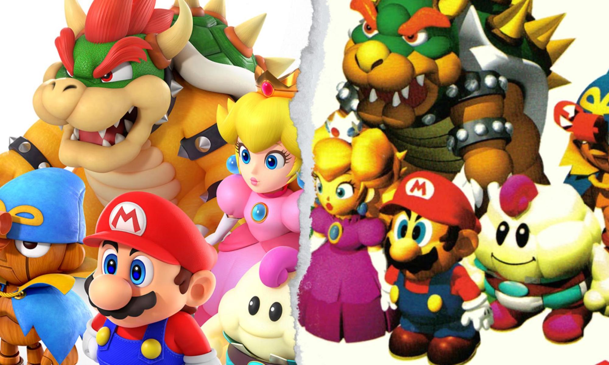 Super Mario RPG uusi ja vanha