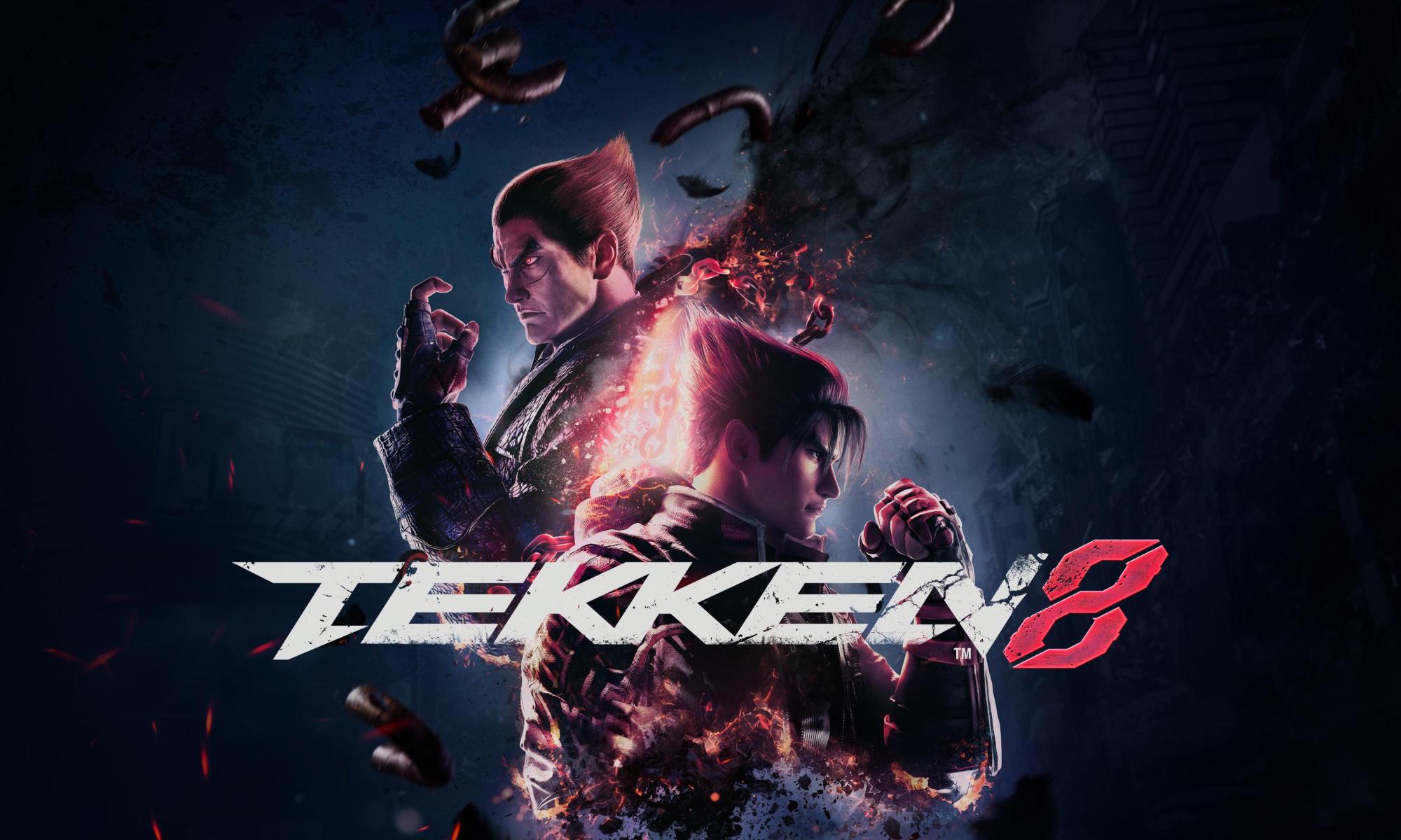 Tekken 8 – cover with logo in middle