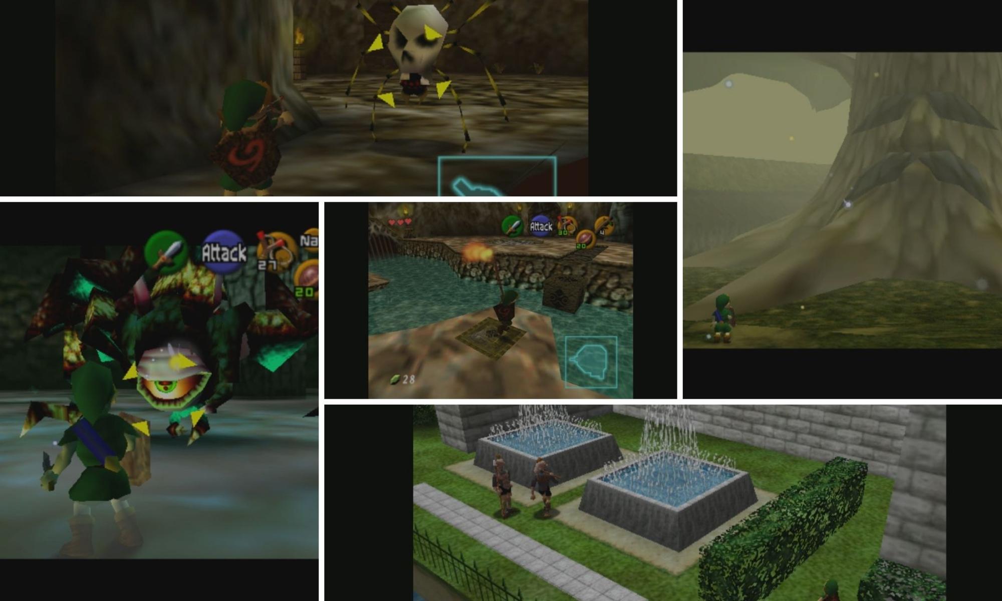 The Legend of Zelda Ocarina of Time kokoomakuva