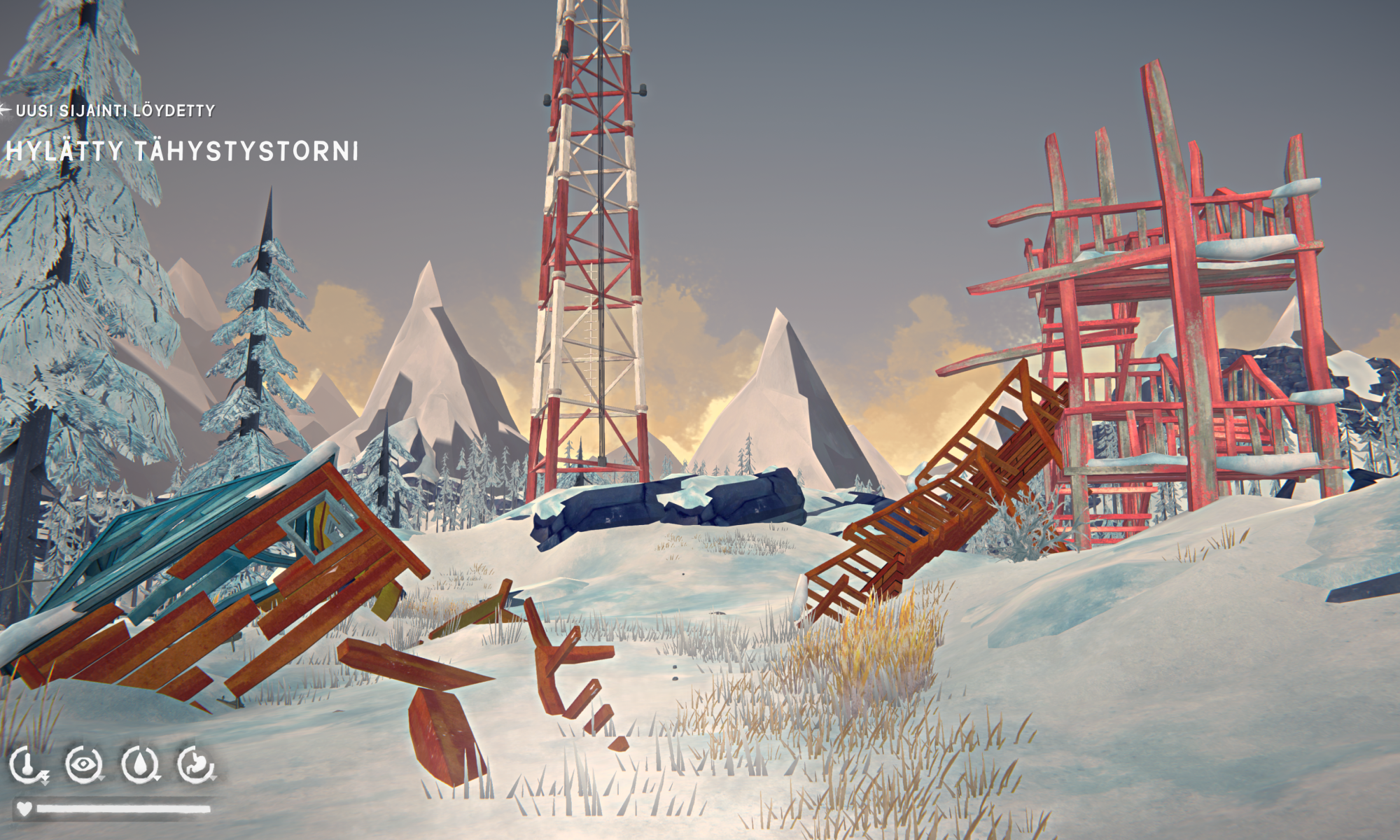 The Long Dark hylätty tähystystorni