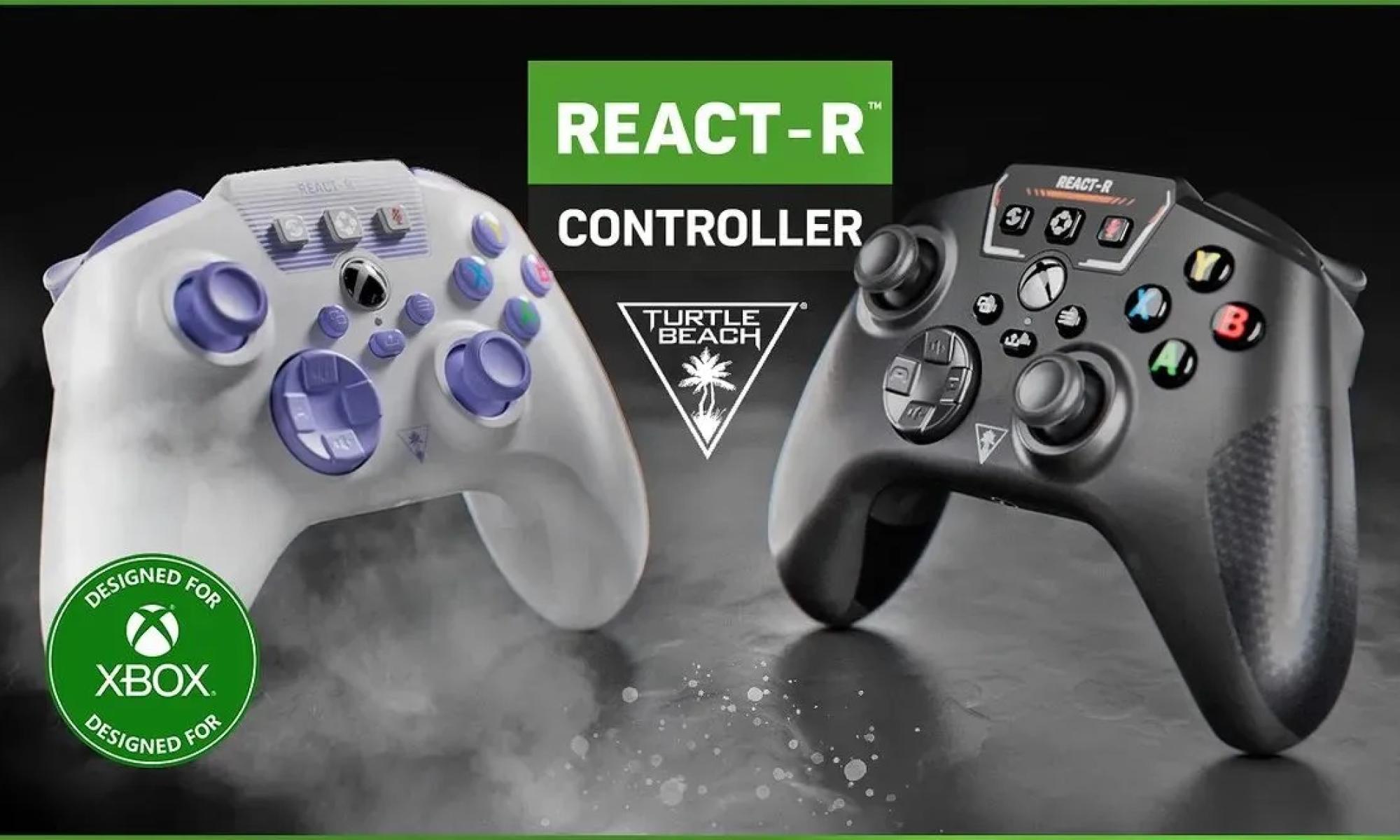 Turtle Beach React-R header