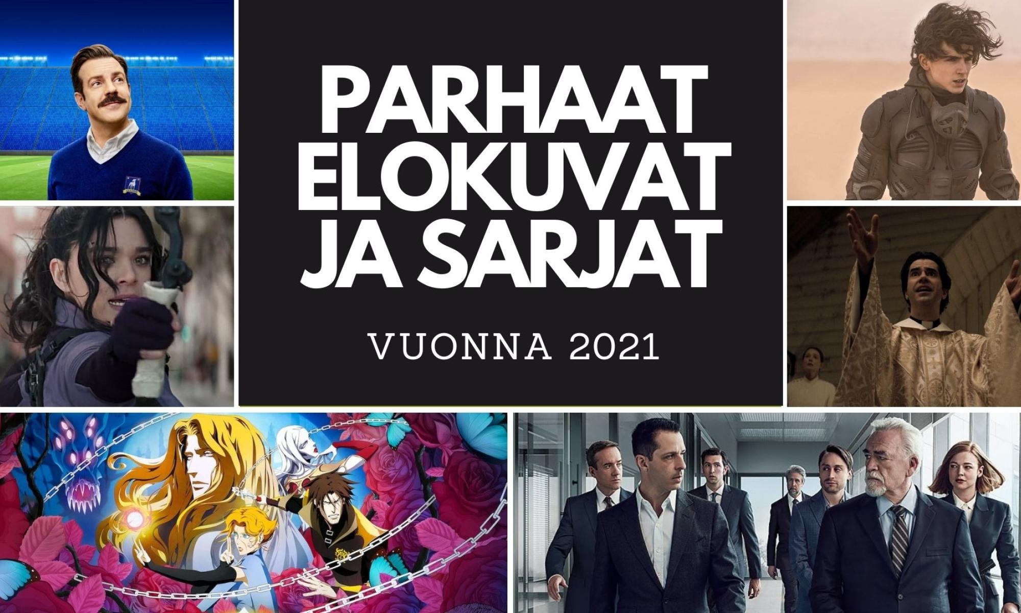 Vuoden 2021 parhaat elokuvat ja sarjat nostokuva