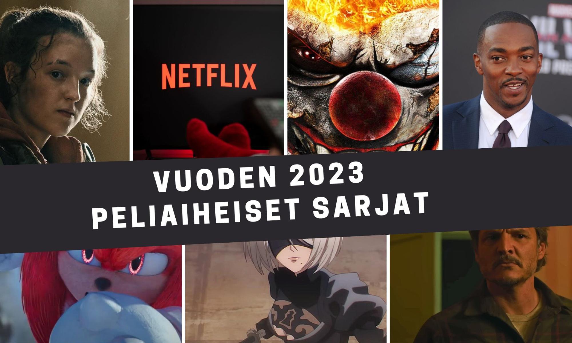 Vuoden 2023 peliaiheiset sarjat nostokuva