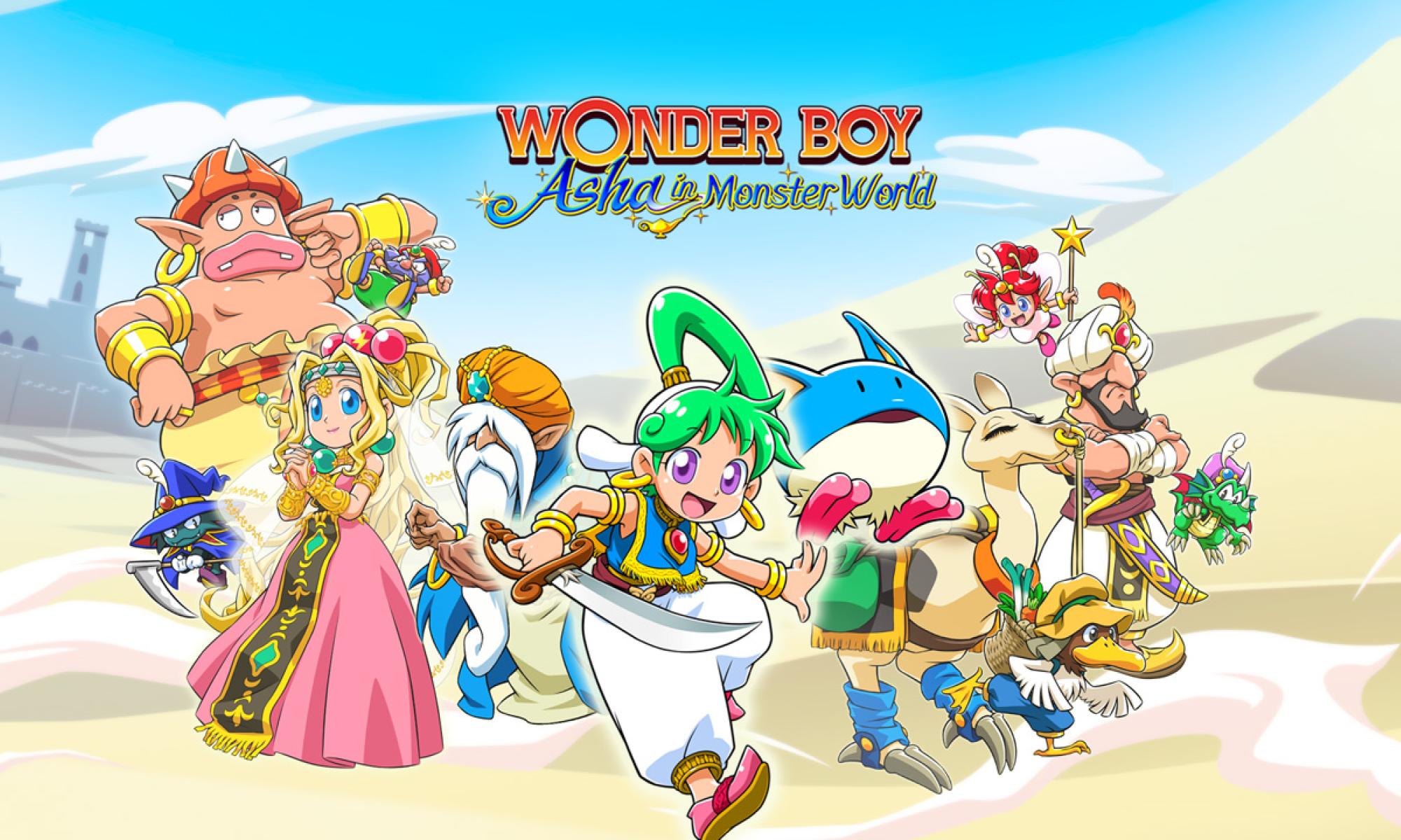 Wonder Boy Asha in Monster World