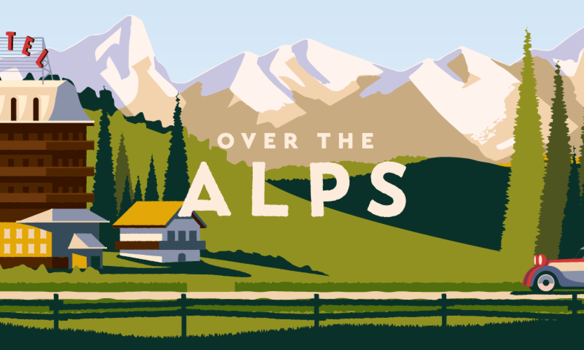 Over the Alps nostokuva leveä