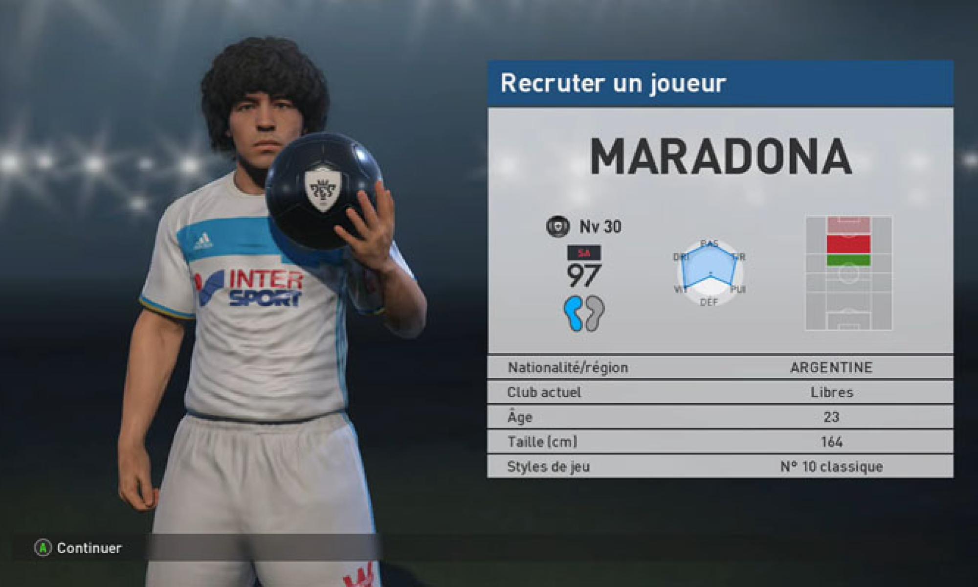 Pro Evolution Soccer 2017 PES: Diego Maradona