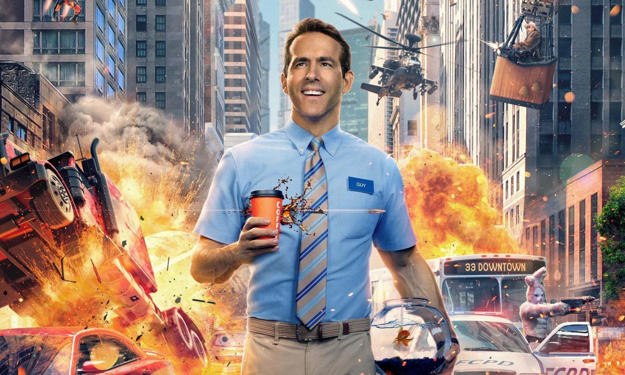 Free Guy Ryan Reynolds elokuva