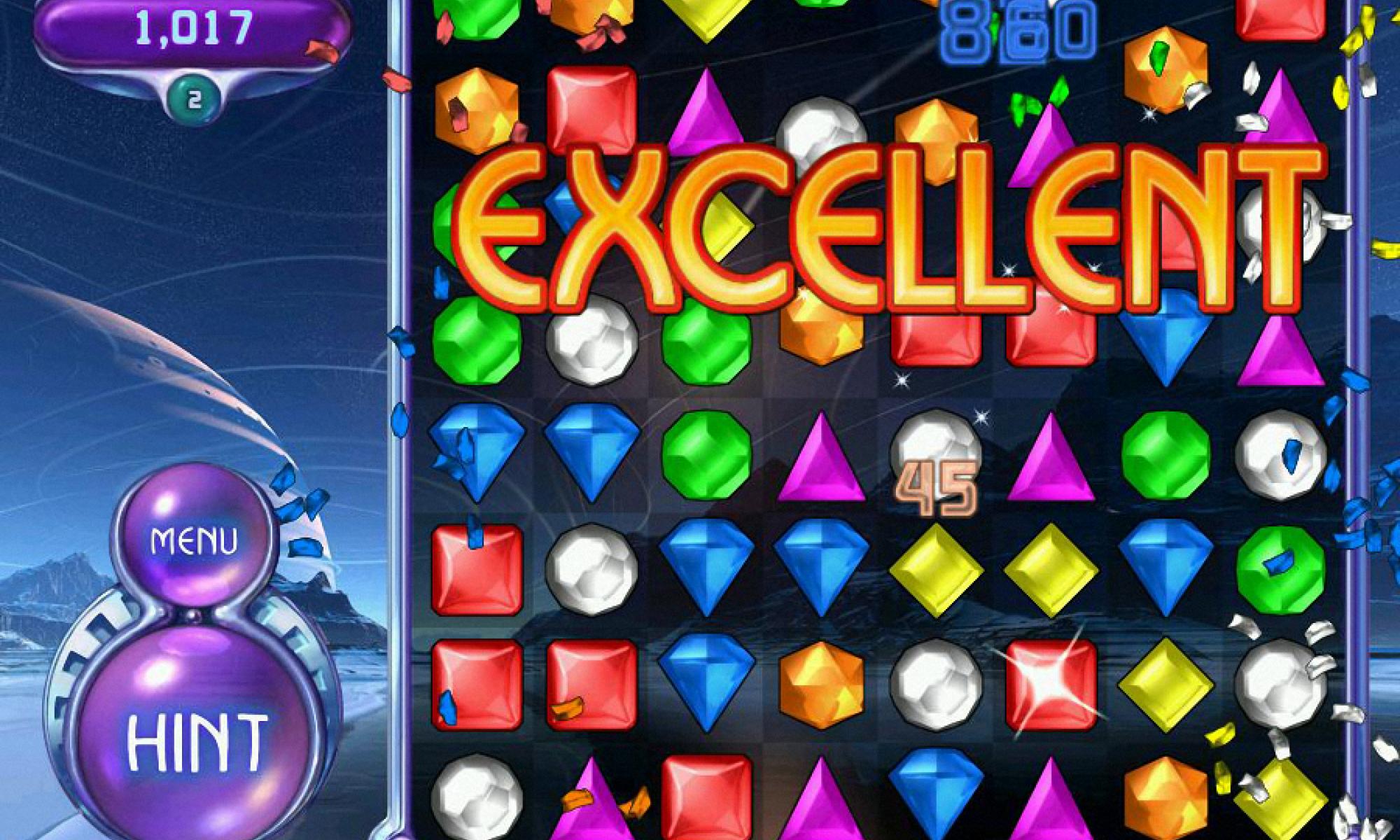 Bejeweled 2, Zuma, Peggle ja muut kevytklassikot PS3:n Storeen