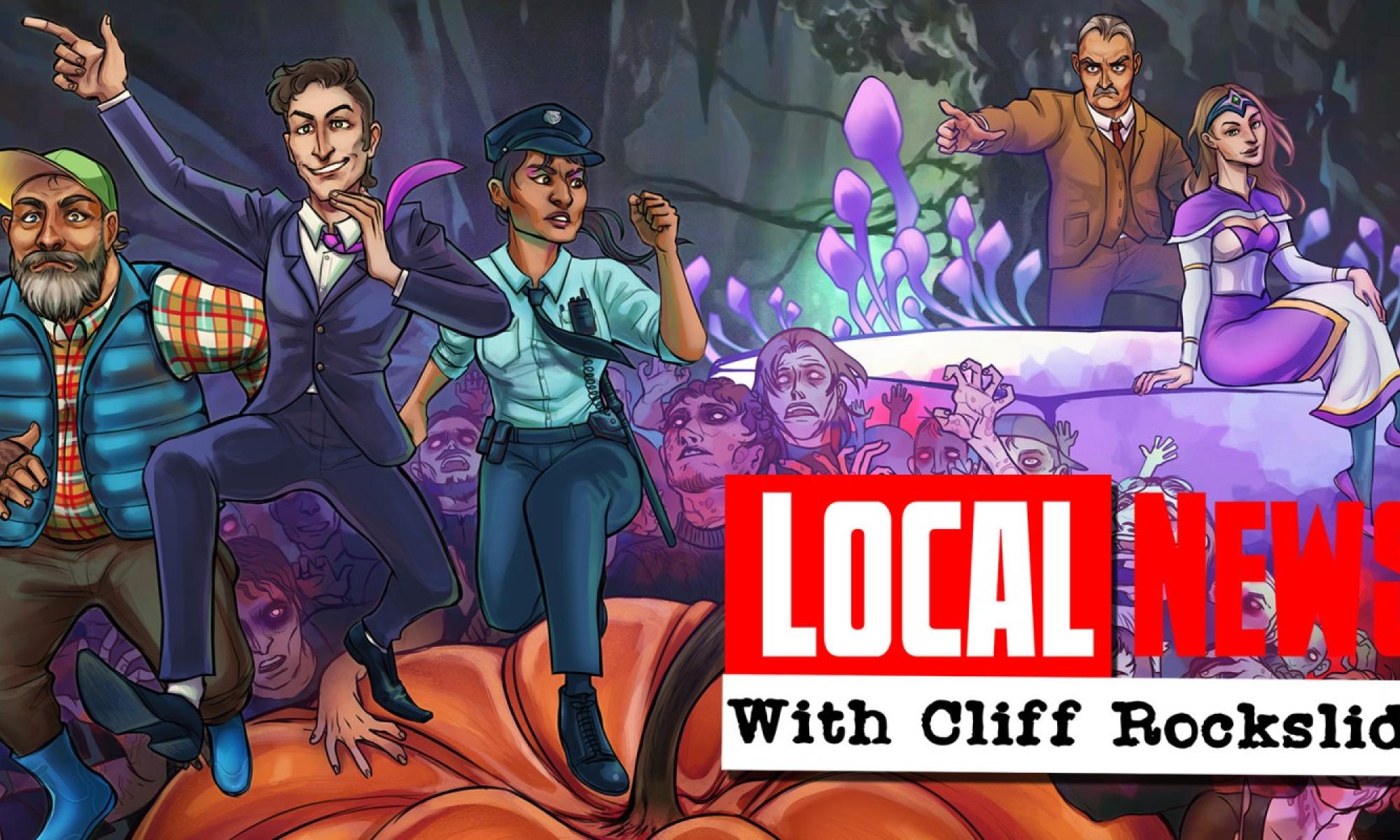local news with cliff rockslide cover