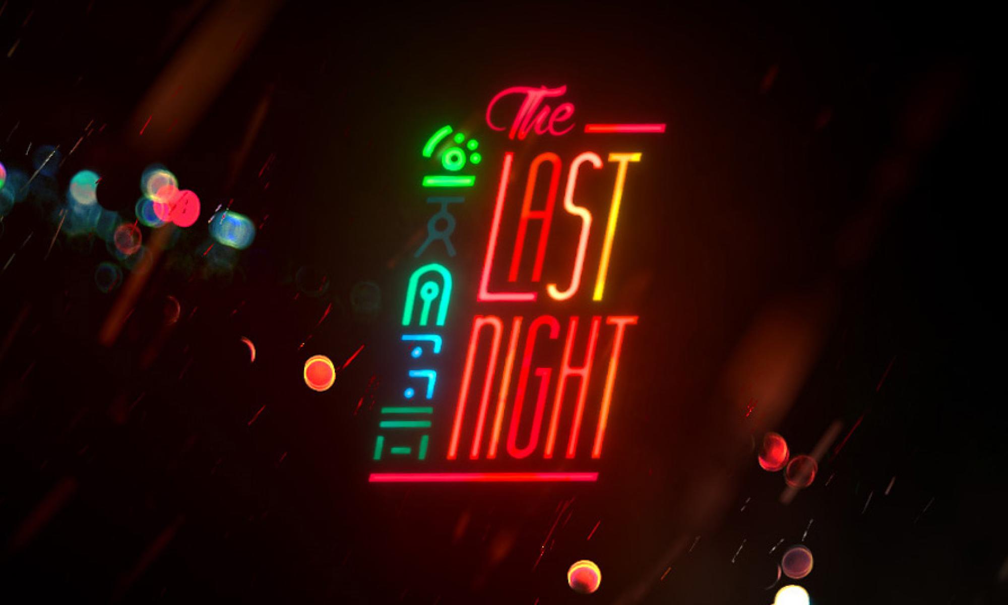 The Last Night logo nostokuva