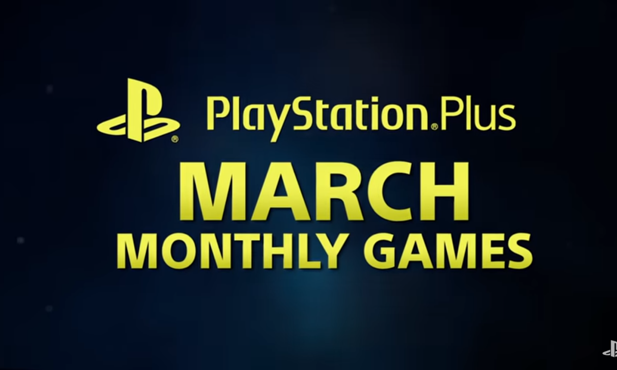 PlayStation Plus, maaliskuu 2018