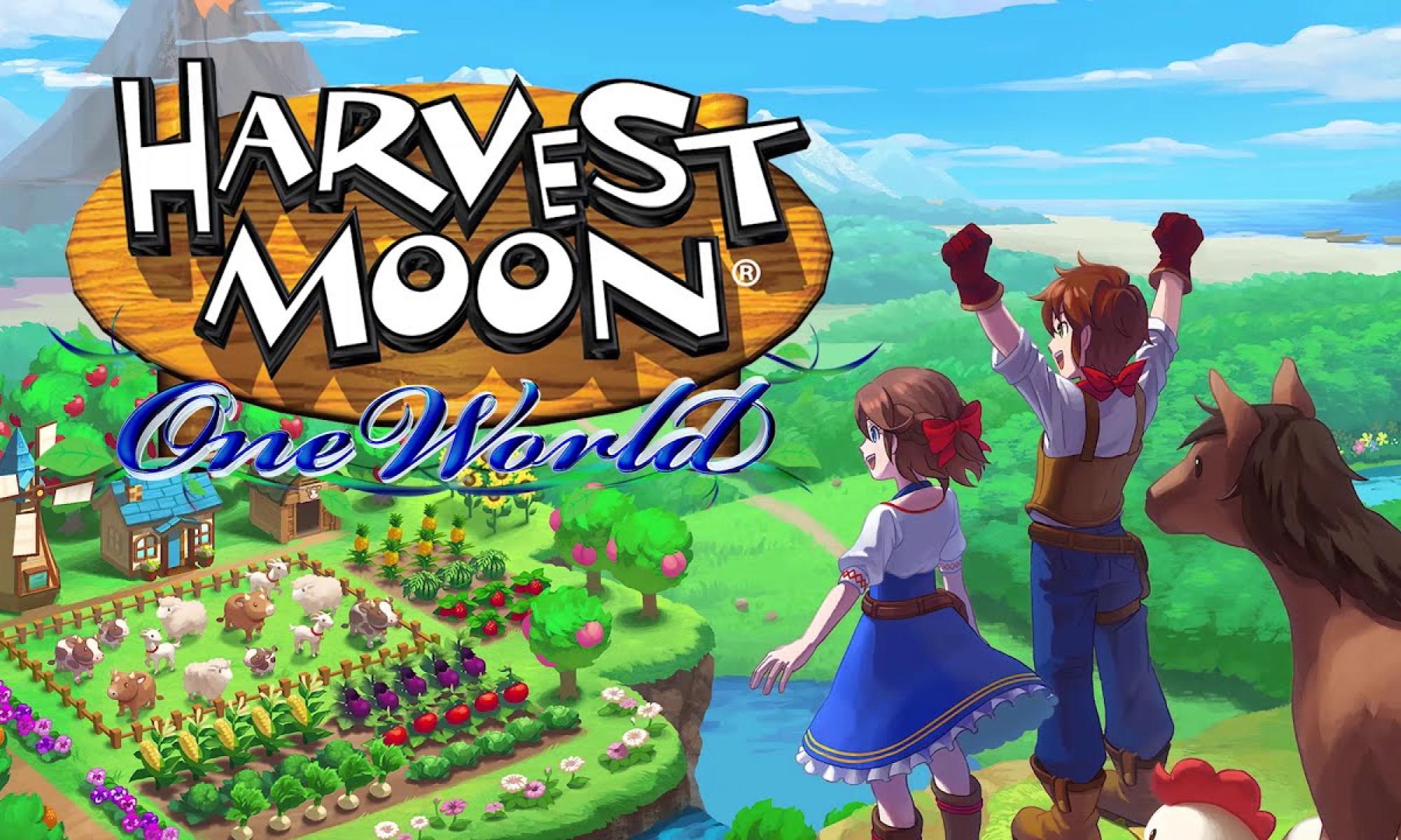 Harvest Moon: One World logo