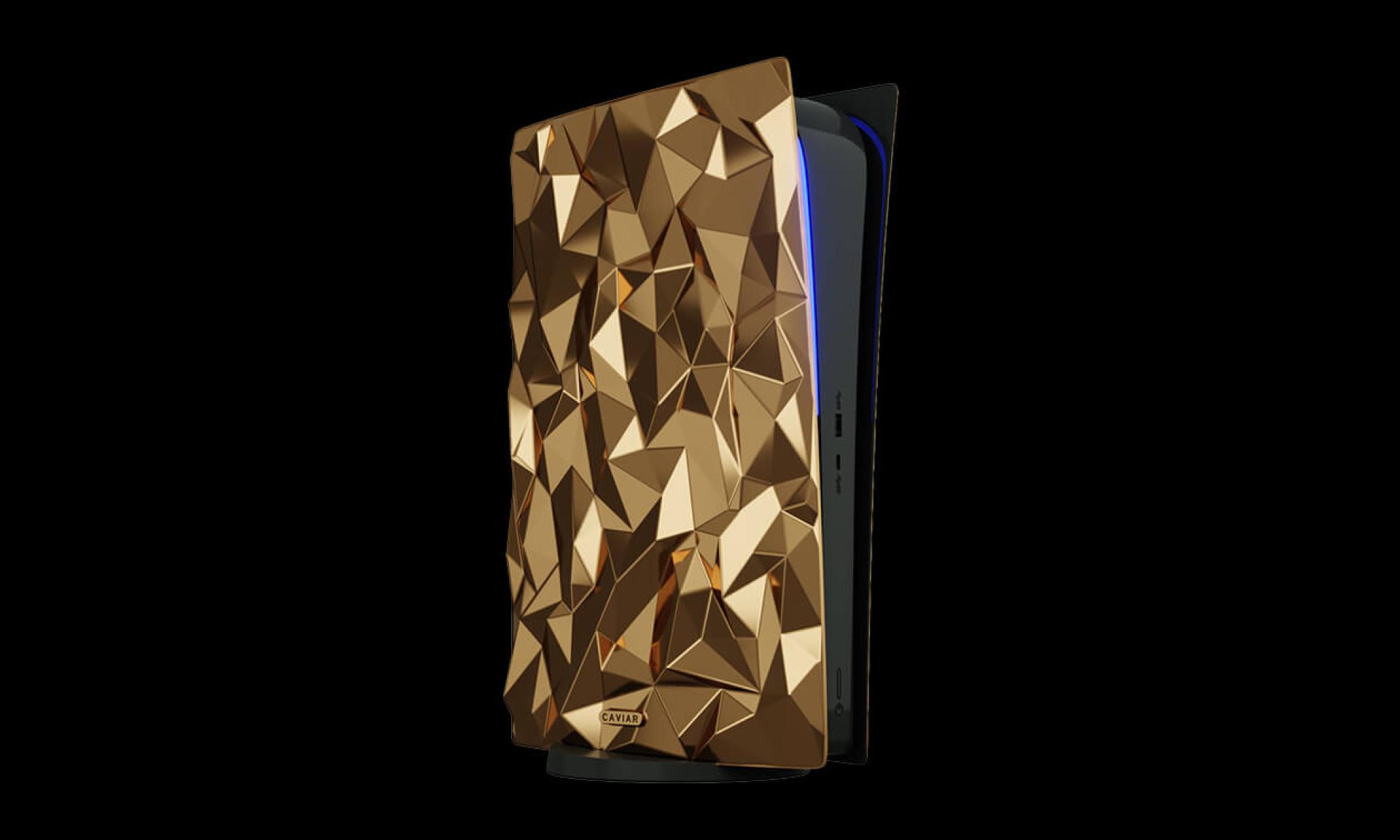 Golden Rock Caviar kultainen PlayStation 5