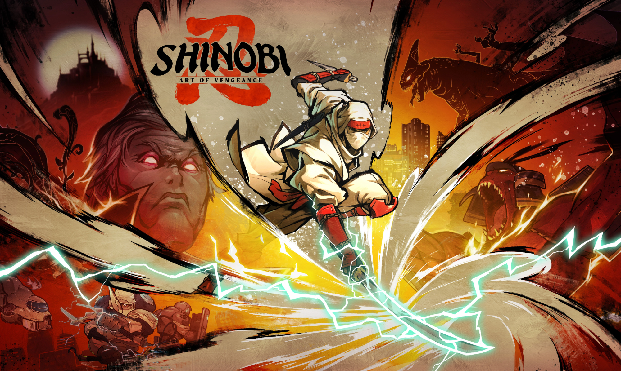 SHINOBI: Art of Vengeance cover with text