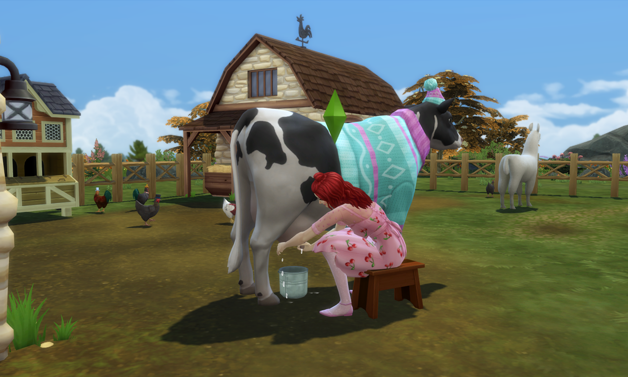 the sims 4 maalaiselämää aamulypsy