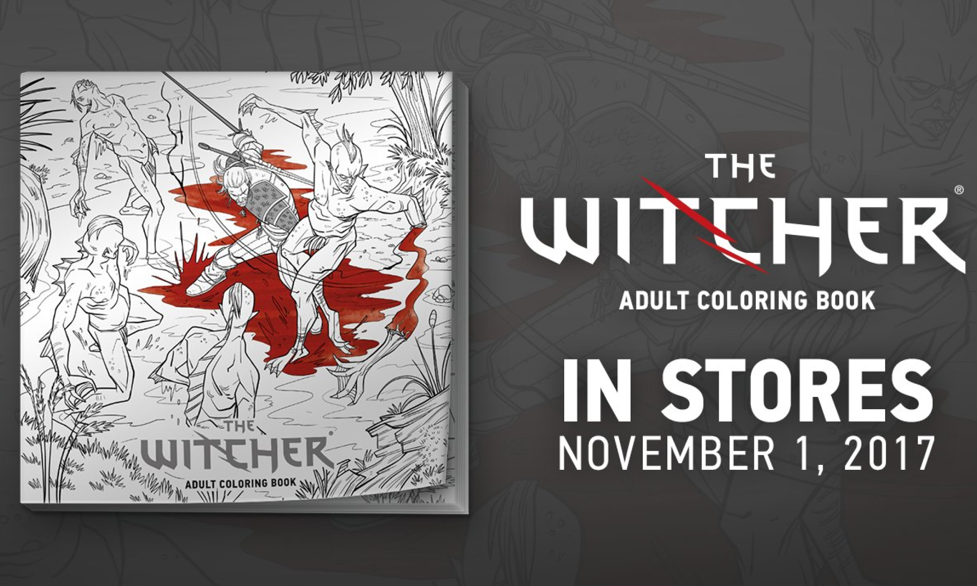 The Witcher: Adult Coloring Book, värityskirja