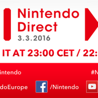 Nintendo Direct 3.3. aikataulu