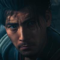 Onimusha: Way of the Sword: Musashi tuumailee lähikuvassa