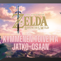 The Legend of Zelda Breath of the Wild -jatko-osaan kymmenen toivetta