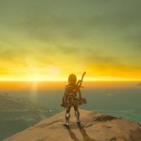 The Legend of Zelda Breath of the Wild auringonlasku auringonnousu