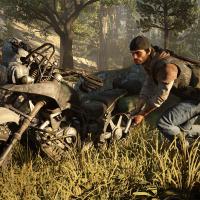 Days Gone hiippailua ja moottoripyörä