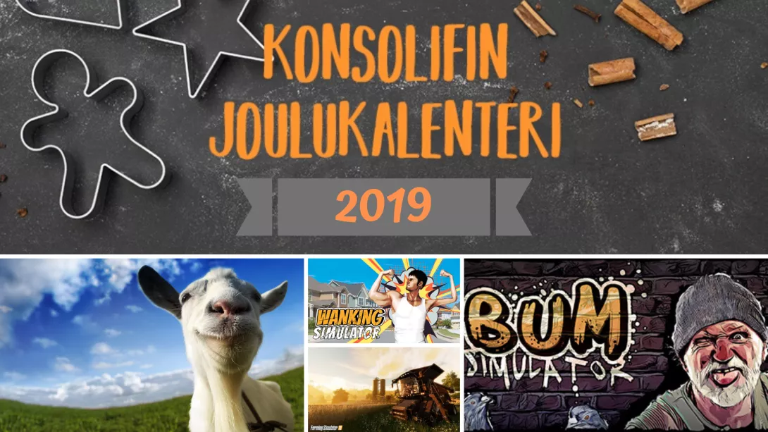 Joulukalenteri 2019 simulaattorien nostokuva
