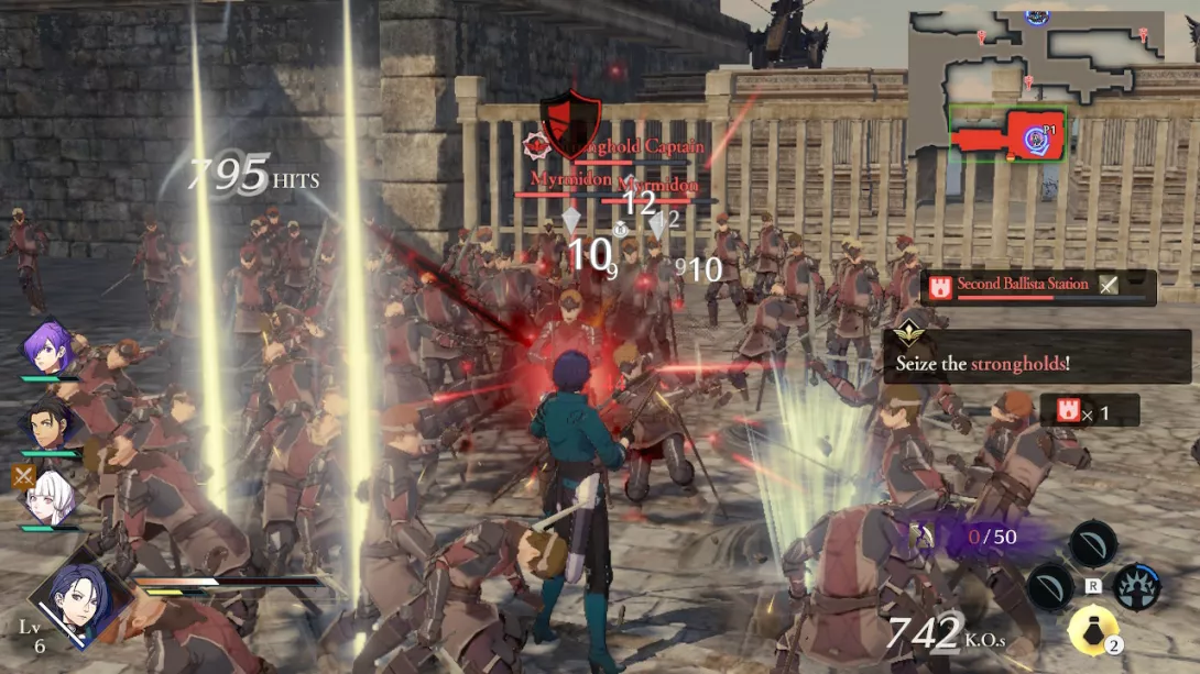 Fire Emblem Warriors: Three Hopes tältä se toiminta sitten näyttää