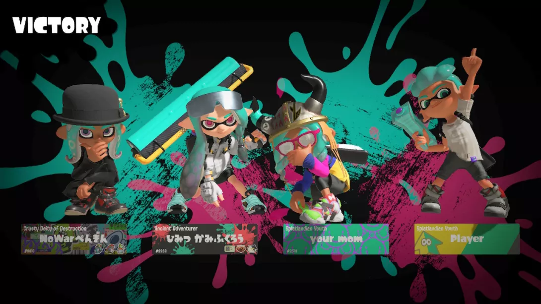 Splatoon 3 - Voitto!