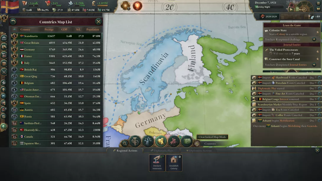 Victoria 3 Scandinavia