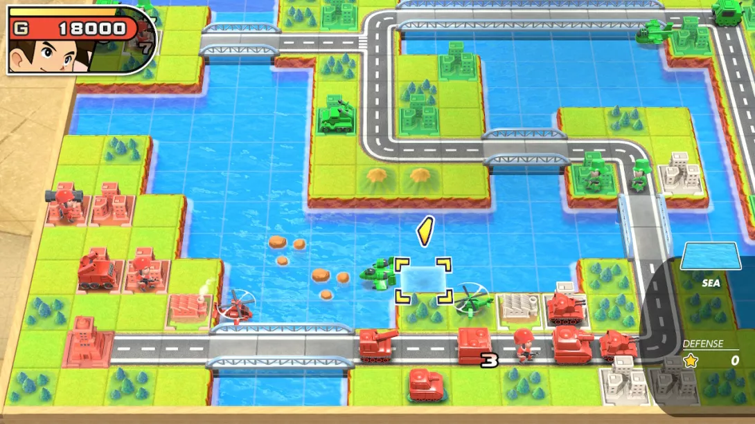 advance wars 1+2: Re-Boot Camp_ yksikköylivoimaa
