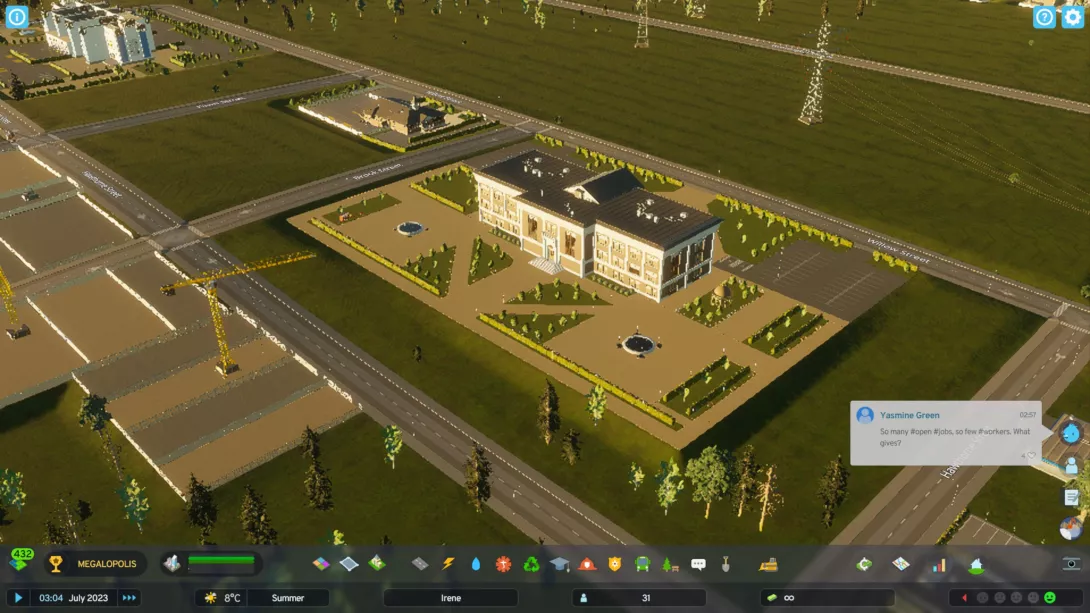 Cities: Skylines II: graafinen ilme voi olla karu