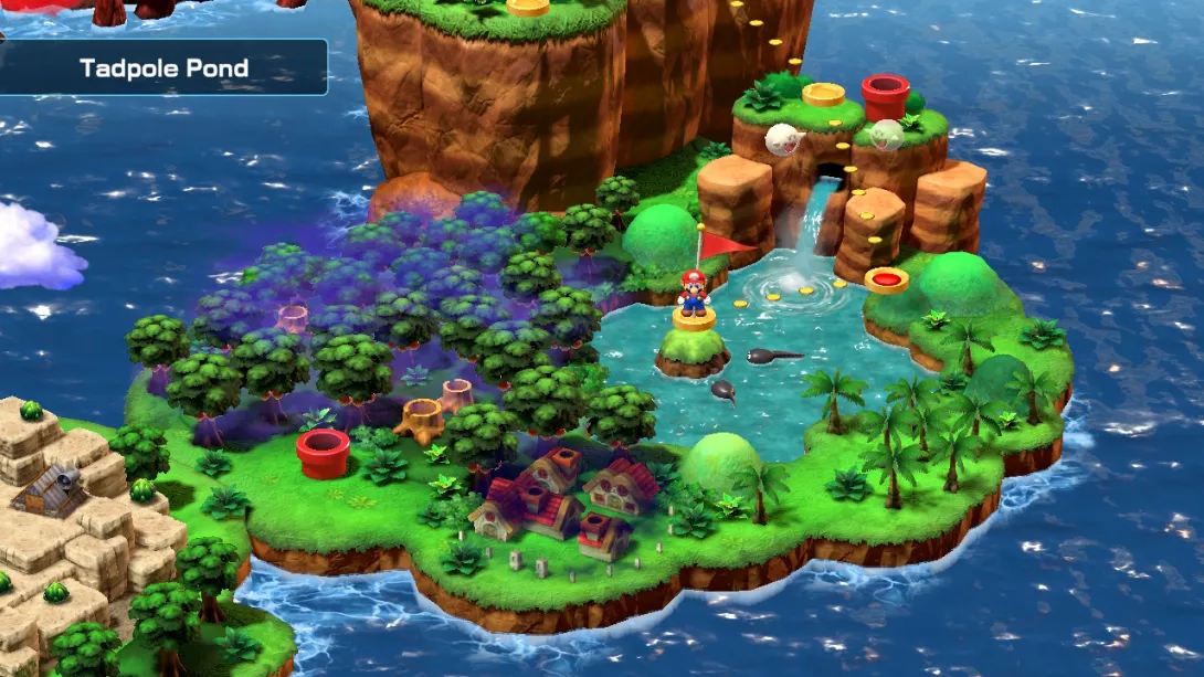 Super Mario RPG karttaruudussa