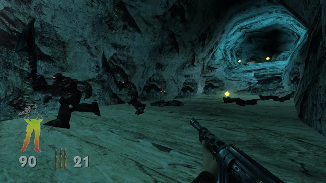 Turok 3 Remastered_Kykloopit ohikulkumatkalla