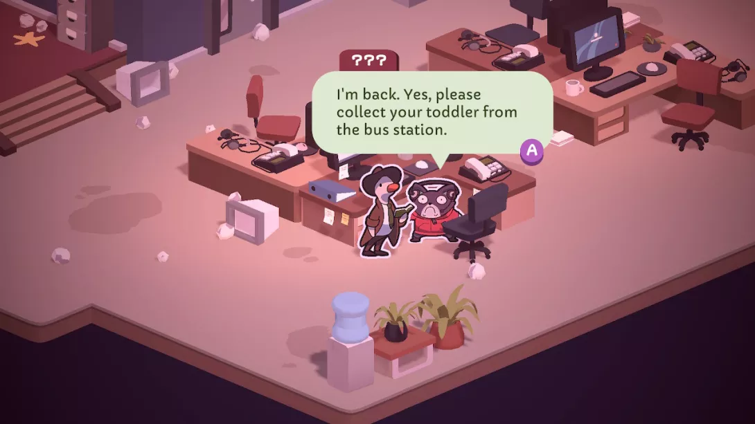 Duck Detective: The Secret Salami näin bussifirman tukinumerossa