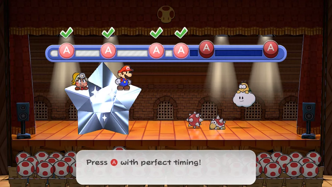 Paper Mario: The Thousand-Year Door tähdellä naamaan