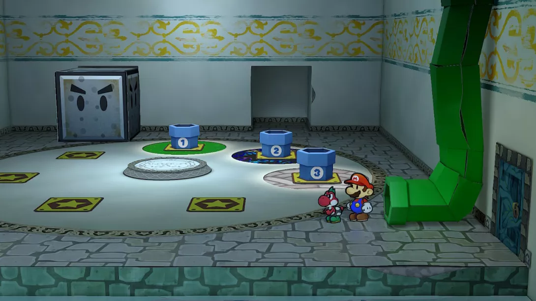 Paper Mario: The Thousand-Year Door hämyisä kylä