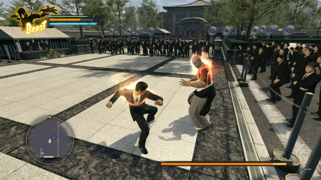 Yakuza Kiwami Switch pomotaisto