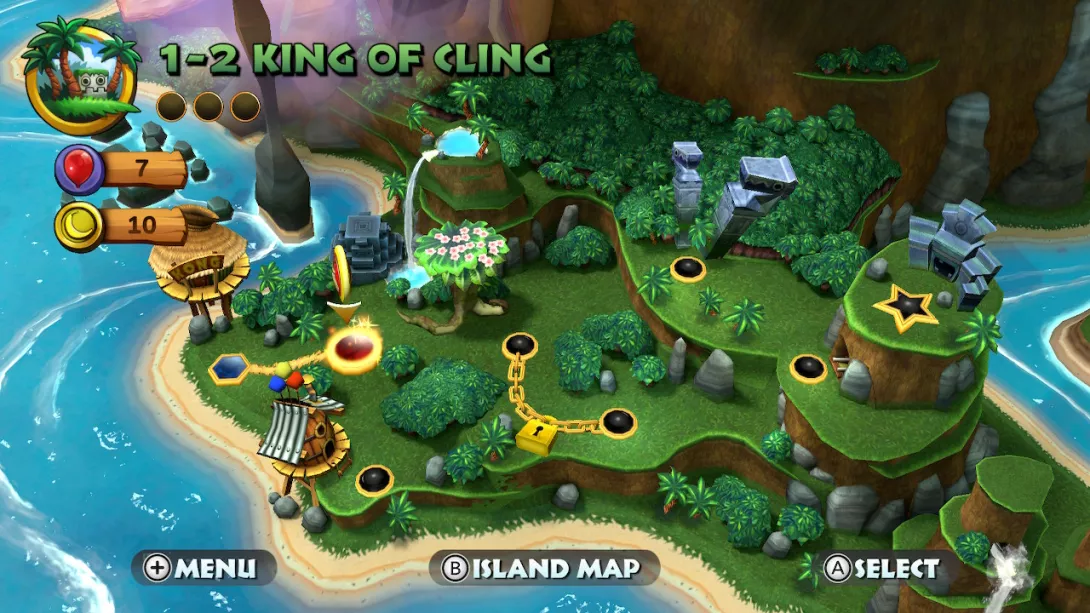 Donkey Kong Country Returns HD_Maailmankartta