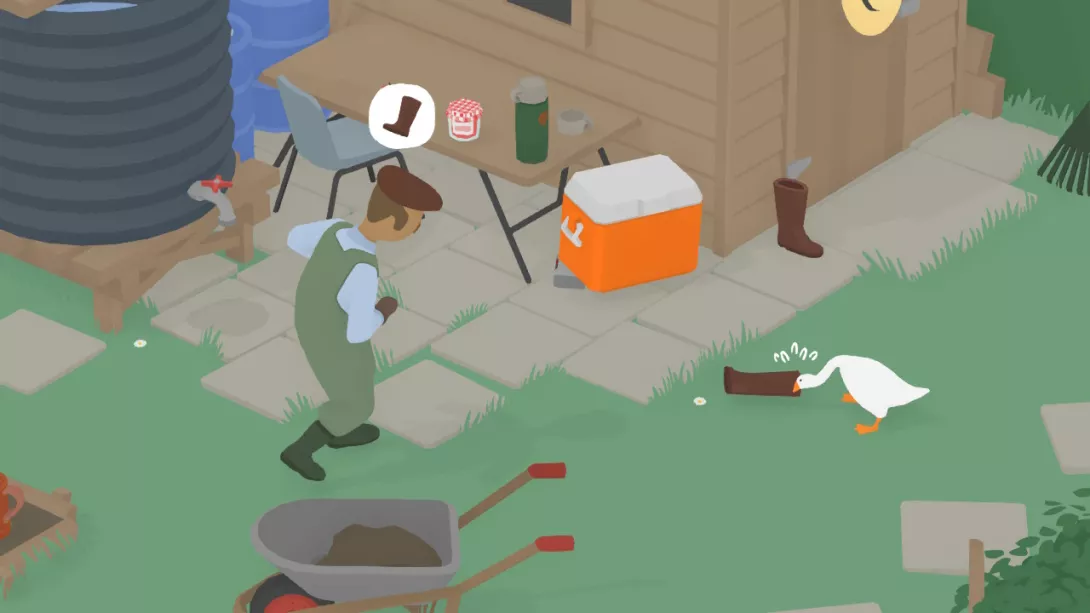 Untitled Goose Game nyt viedään saapas
