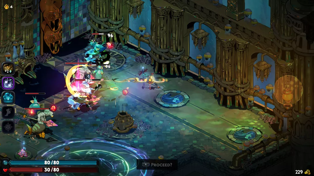 Hades 2 taistelua