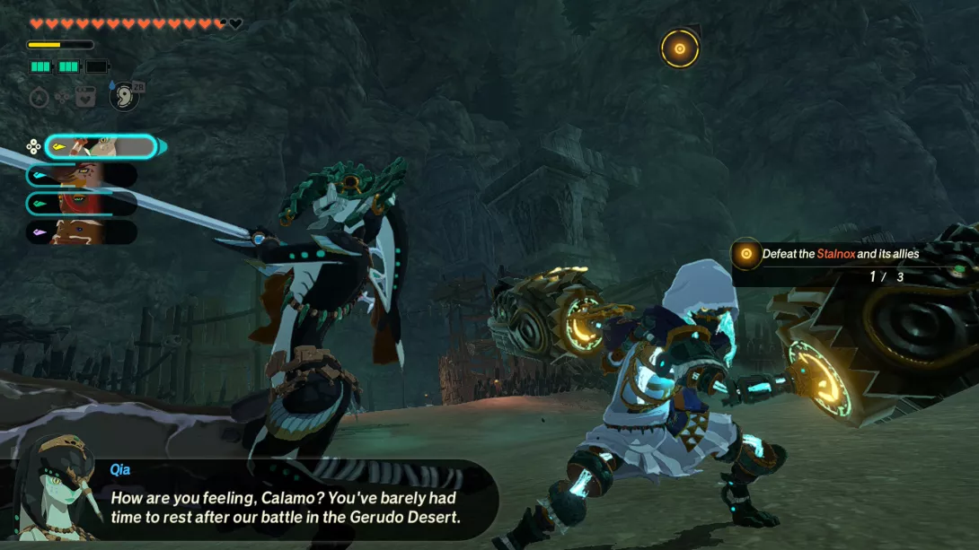 Hyrule Warriors: Age of Imprisonment Qia ja mysteerinen hahmo